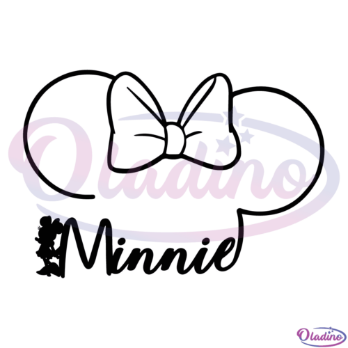 Minnie Head SVG Digital File