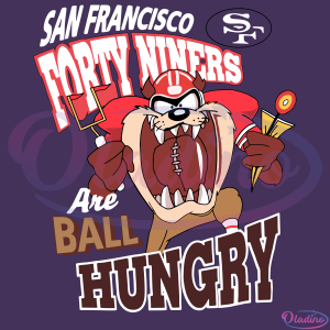 NFL San Francisco 49ers Looney Tunes SVG Digital File, American Sport Svg