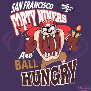 NFL San Francisco 49ers Looney Tunes SVG Digital File