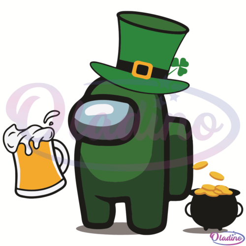 Patrick Among Us Beer SVG Digital File