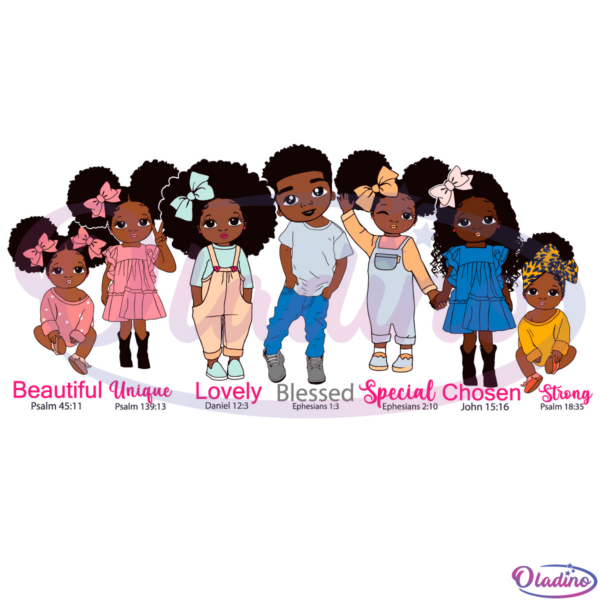 Peekaboo girl with puff afro ponytails SVG Digital File