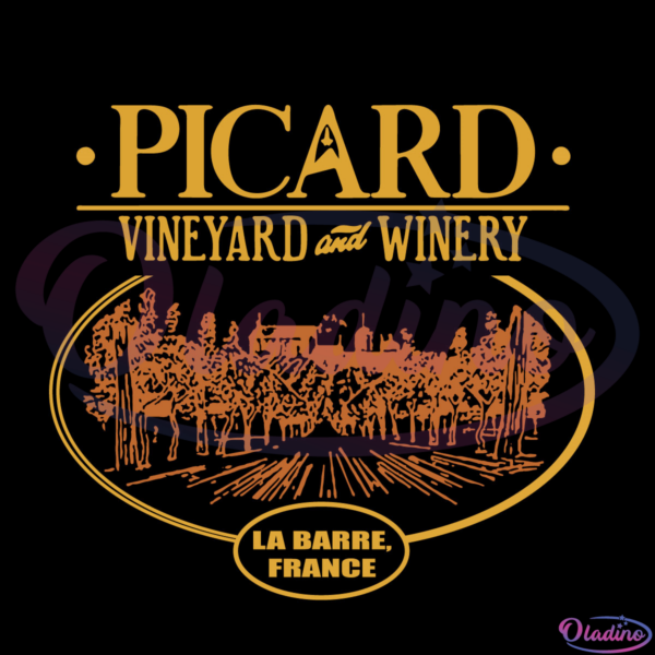 Picard Vineyard And Winery SVG Digital File, Drinking Svg