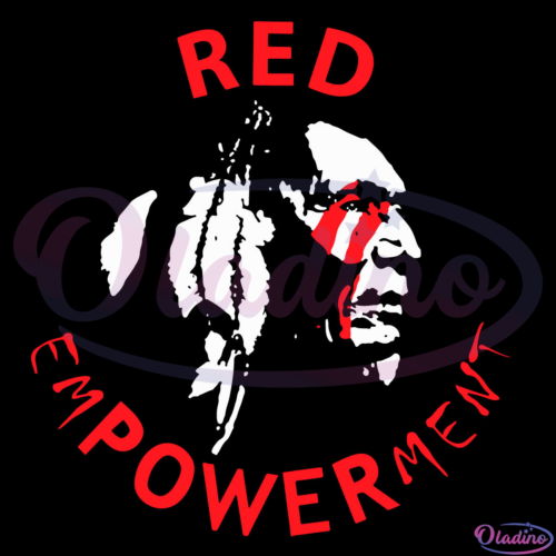 RED EMPOWERMENT 1 SVG Digital File