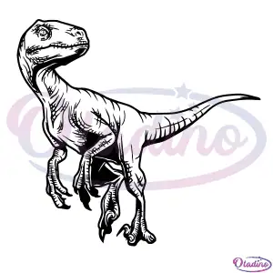 Raptor Dinosaur SVG Digital File