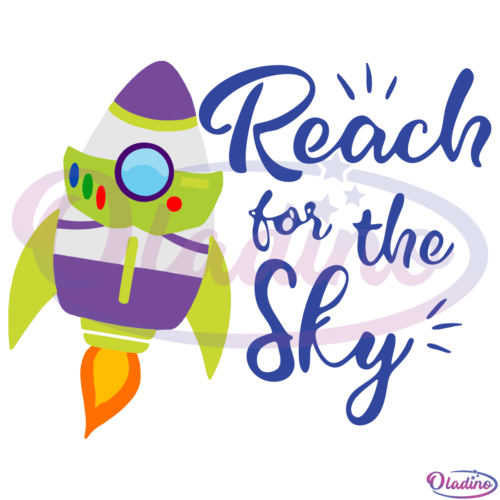 Reach For The Sky SVG Digital File