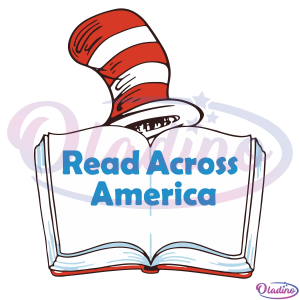 Read Across America SVG Digital File Book Lover SVG