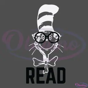 Read The Cat In The Hat SVG Digital File