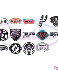 San Antonio Spurs Bundle SVG File, San Antonio Spurs Logo Svg