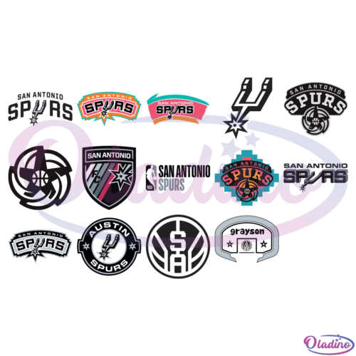 San Antonio Spurs Bundle SVG File