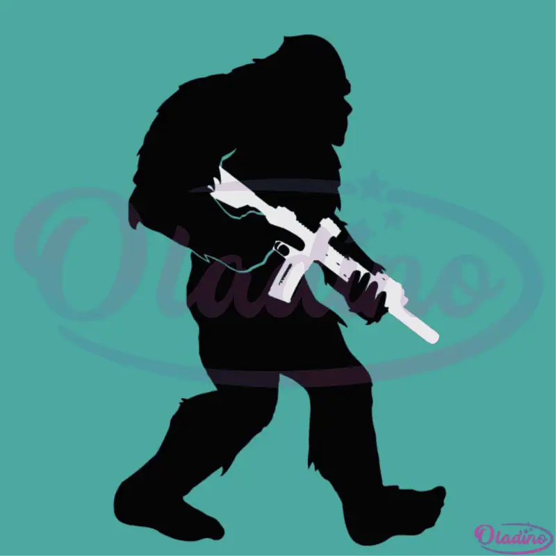 Second Amendment Come And Take It Bigfoot SVG Digital File