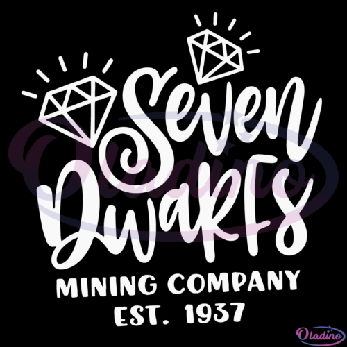 Seven Dwarfs Mining Company SVG File