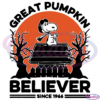 Snoopy Great Pumpkin Believer Since 1966 SVG Digital File