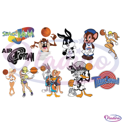 Space Jam Bundle SVG Digital File