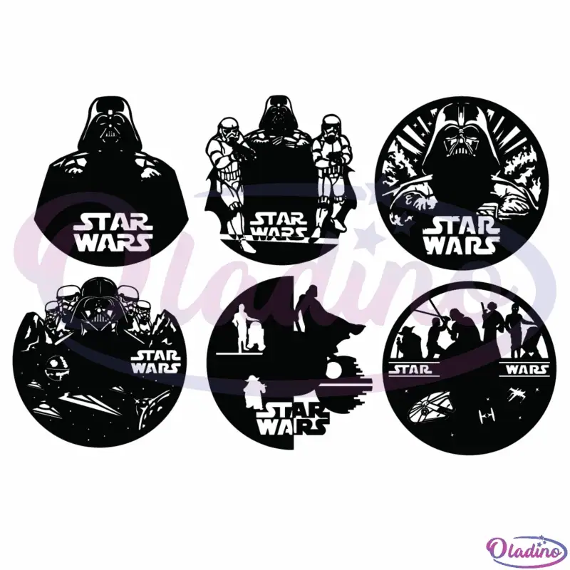 Star Wars Bundle SVG Digital File