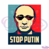 Stop Putin Stop War Support Ukraine SVG Digital File