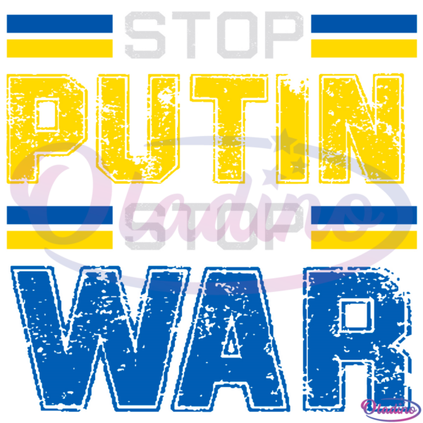 Stop Putin Stop War SVG Digital File, Pray for Ukraine svg