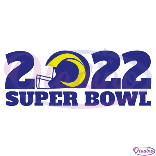 Super Bowl 2022 Los Angeles Rams SVG