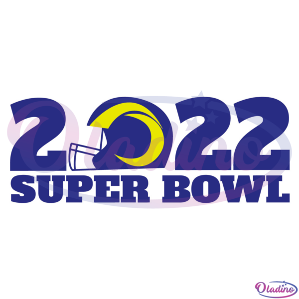 Super Bowl 2022 Los Angeles Rams SVG, Los Angeles Rams Svg