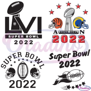 Super Bowl Bundle LVI Bundle SVG Digital File