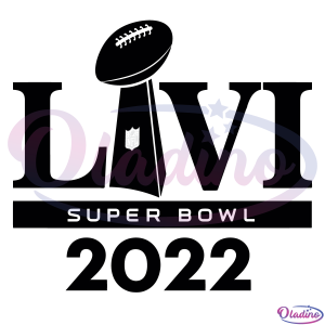 Super bowl 2022 Logo SVG Digital File, Superbowl LIVI Svg