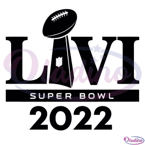 Super bowl 2022 Logo SVG Digital File