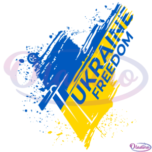 Ukraine Freedom SVG Digital File