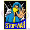 Ukraine Stop War SVG File, Ukrainian Flag Svg, Peace in Ukraine Svg