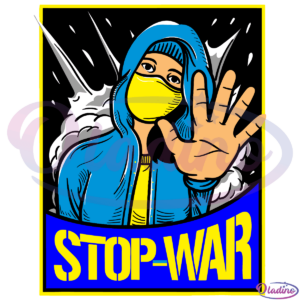 Ukraine Stop War SVG File