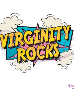 Virginity Rock SVG Digital File Rocks Svg, Virginity Svg