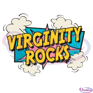 Virginity Rock SVG Digital File Rocks Svg