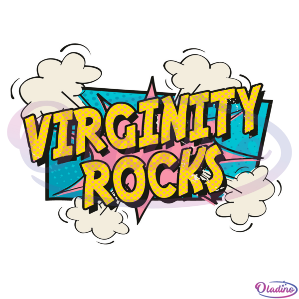 Virginity Rock SVG Digital File Rocks Svg, Virginity Svg