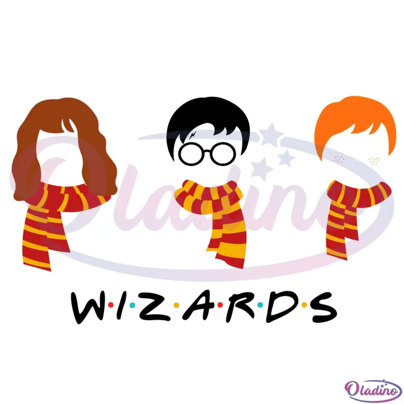 Wizards Friends SVG Digital File