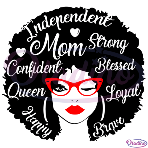 Afro Women Mama SVG Digital File