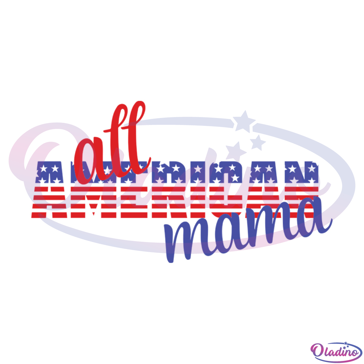 All american mama SVG Digital File, mothers day SVG