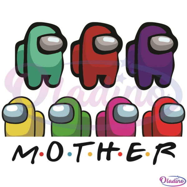 Among Us Mothers Day SVG Digital File