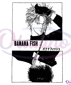 Banana Fish SVG Digital File, Anime Svg, Japanese Svg