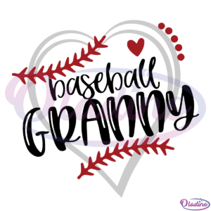 Baseball Granny SVG Digital File