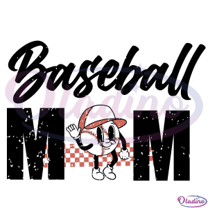 Baseball Mom SVG Digital File