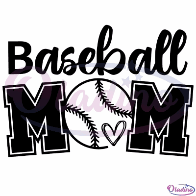 Baseball Mom Svg Digital File, Baseball Svg, Mom Svg