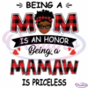 Being A Mom Is An Honor Being A Mamaw SVG Digital File