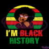 Black Queen Melanin African Black History Month SVG Digital File