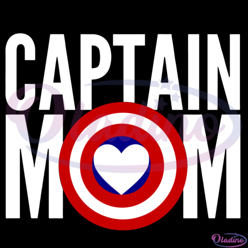 Captian Mom SVG Digital File