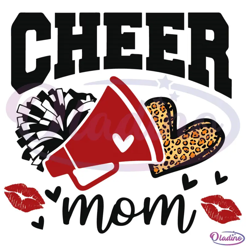 Cheer Mom SVG Digital File