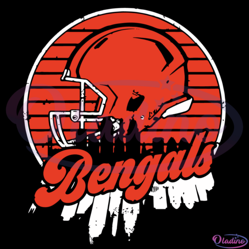 Cincinnati Bengals Heart SVG Digital File