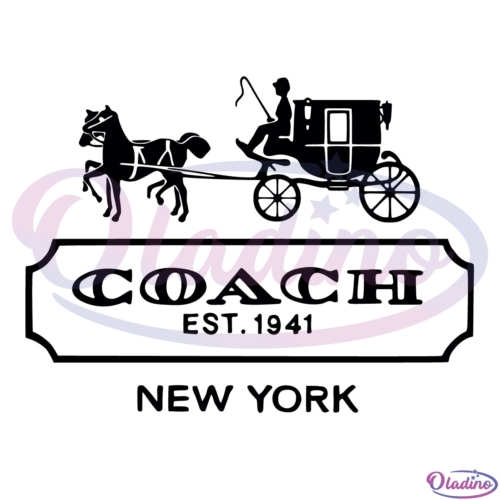 Coach Buggy Est 1941 SVG File