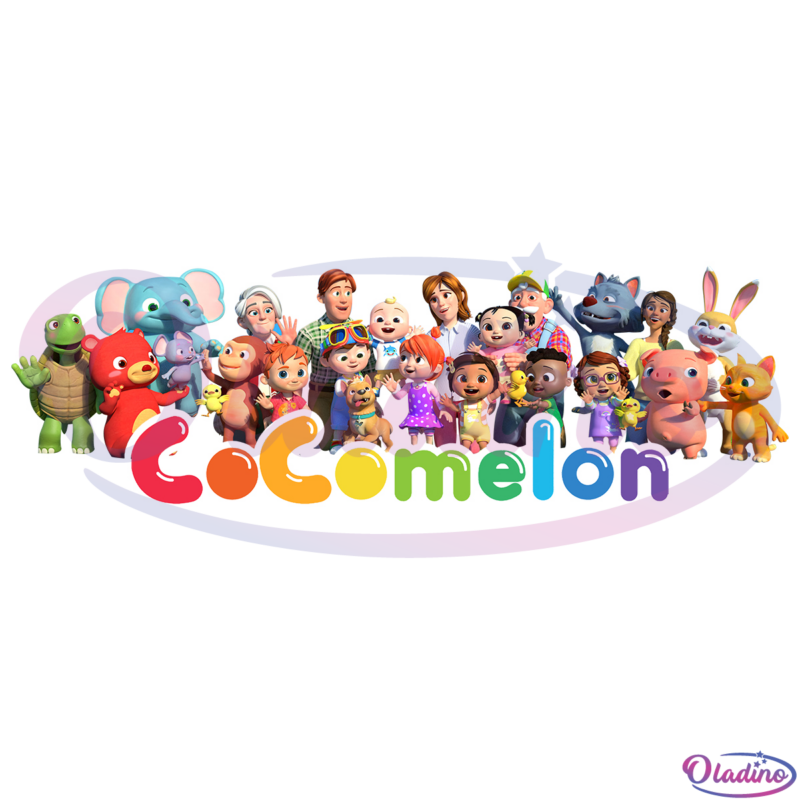 Cocomelon Family Logo, Cocomelon Kids PNG, Cocomelon PNG