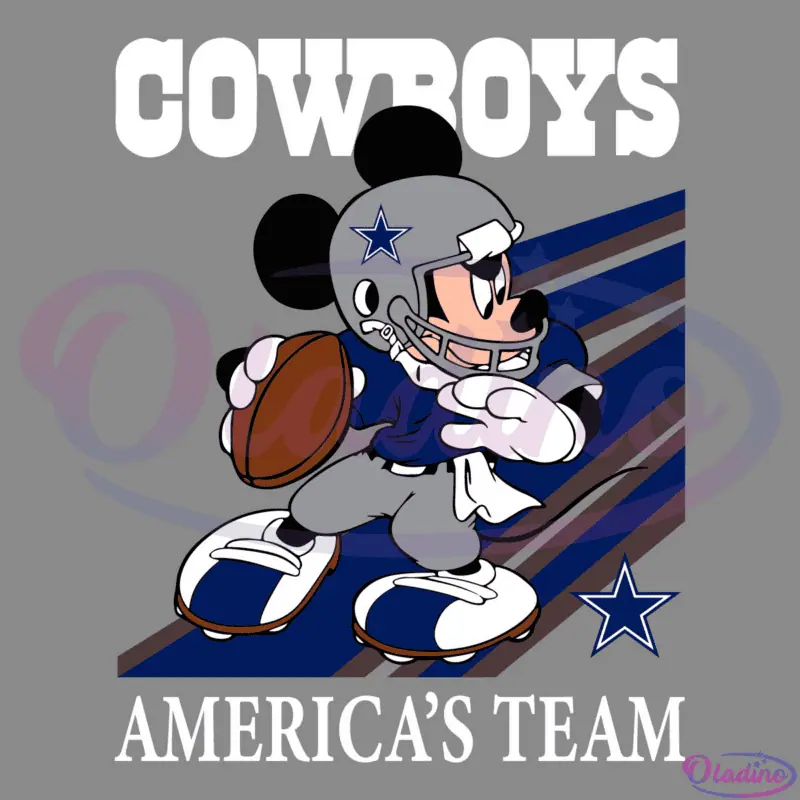 Cowboys Americas Team SVG Digital File