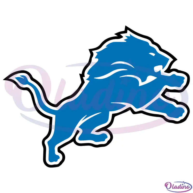 Detroit Lions Logo SVG Digital File