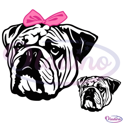 English Bulldog SVG Digital File