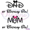 Family Birthday Scale SVG Digital File, Dad of Birthday Girl SVG